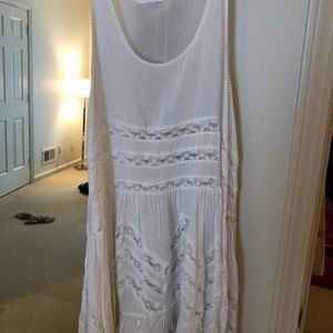 Free People White Slip Dress
